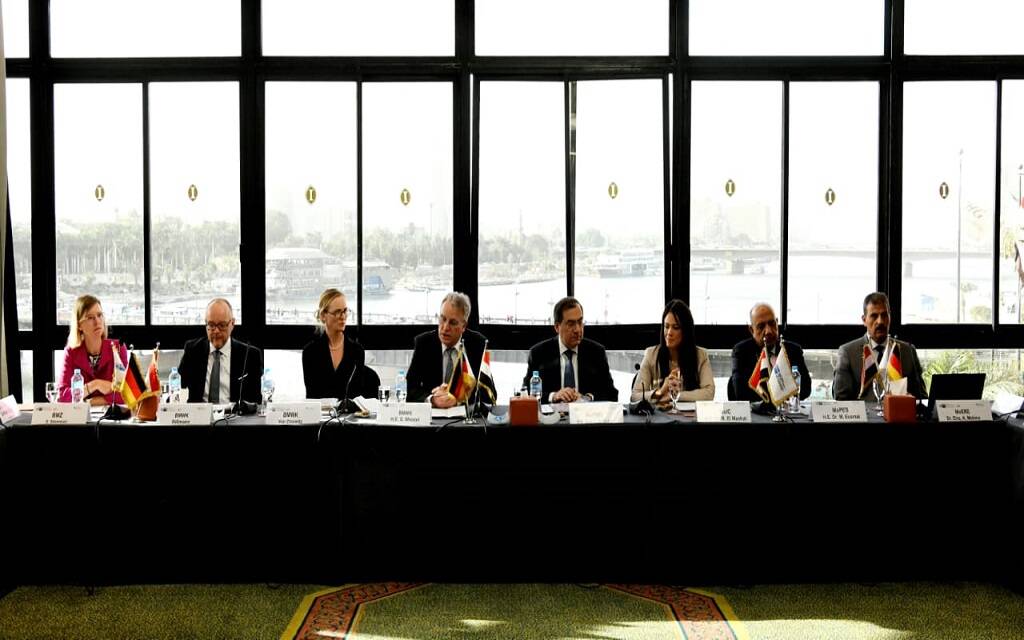 الاجتماع الاول للجنة التنظيمية العليا للتعاون بين مصر وألمانيا في مجالات الطاقة والهيدروجين